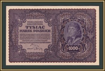  1000  1919 P-29 (29b) UNC