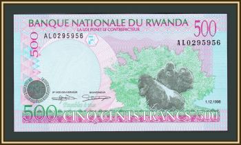  500  1998 P-26 (26b) UNC
