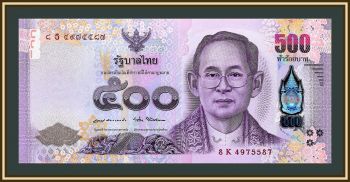  500  2017 P-133 (133a) UNC