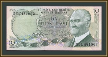  10  1966 P-180 (180a.2) UNC