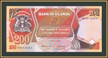  200  1987 P-32 (32a) UNC