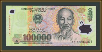  100000  2008 P-122 (122e) UNC