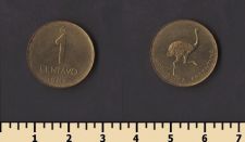 Аргентина 1 сентаво 1987