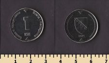 Босния и Герцеговина 1 конв.марка 2021