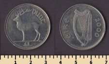 Ирландия 1 фунт 2000