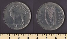 Ирландия 1 фунт 2000