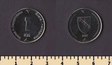 Босния и Герцеговина 1 конв.марка 2021