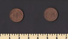 Исландия 1 аурар 1958