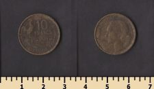 Франция 10 франков 1951