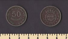 Сан-Томе и Принсипи 50 сентаво 1951