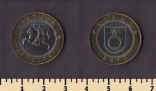 Литва 2 лита 2012