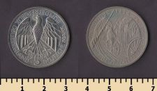 ФРГ 5 марок 1984