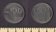 Словения 100 толаров 2001