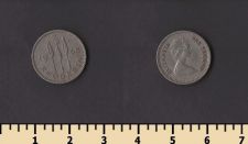 Родезия 3 пенса = 2 1/2 цента 1968