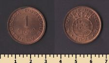 Сан-Томе и Принсипи 1 эскудо 1971