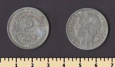 Франция 2 франка 1947