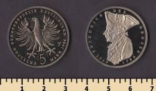 ФРГ 5 марок 1986