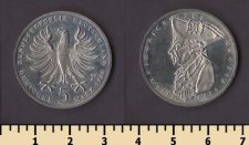 ФРГ 5 марок 1986