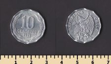 Чили 10 сентаво 1977