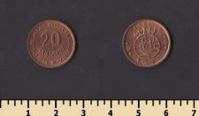 Португальский Тимор 20 сентаво 1970