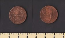 Итальянское Сомали 1 чентезимо 1950