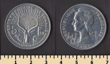 Французский Сомалиленд 5 франков 1959