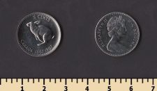 Канада 5 центов 1967