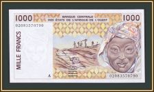   (A - -') 1000  2002 P-111 (111Ak) UNC/UNC